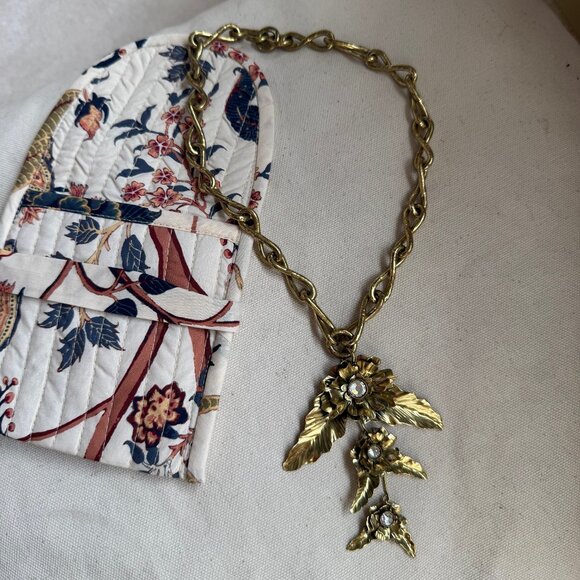 ULLA JOHNSON Necklace with pouch - Picture 1 of 4